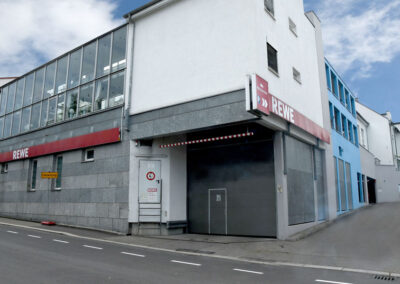 Parkhauseinfahrt